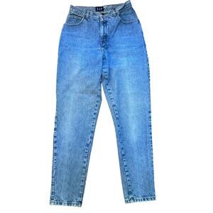 Gap‎ 90s light wash high rise cotton mom jeans SIZE 12